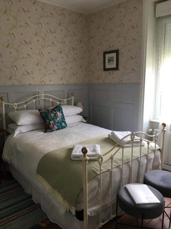 Postel nebo postele na pokoji v ubytování Le Presbytère Chambre D'Hôtes