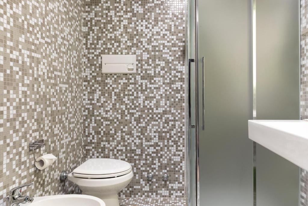 Koupelna v ubytování B&B Hotel Udine