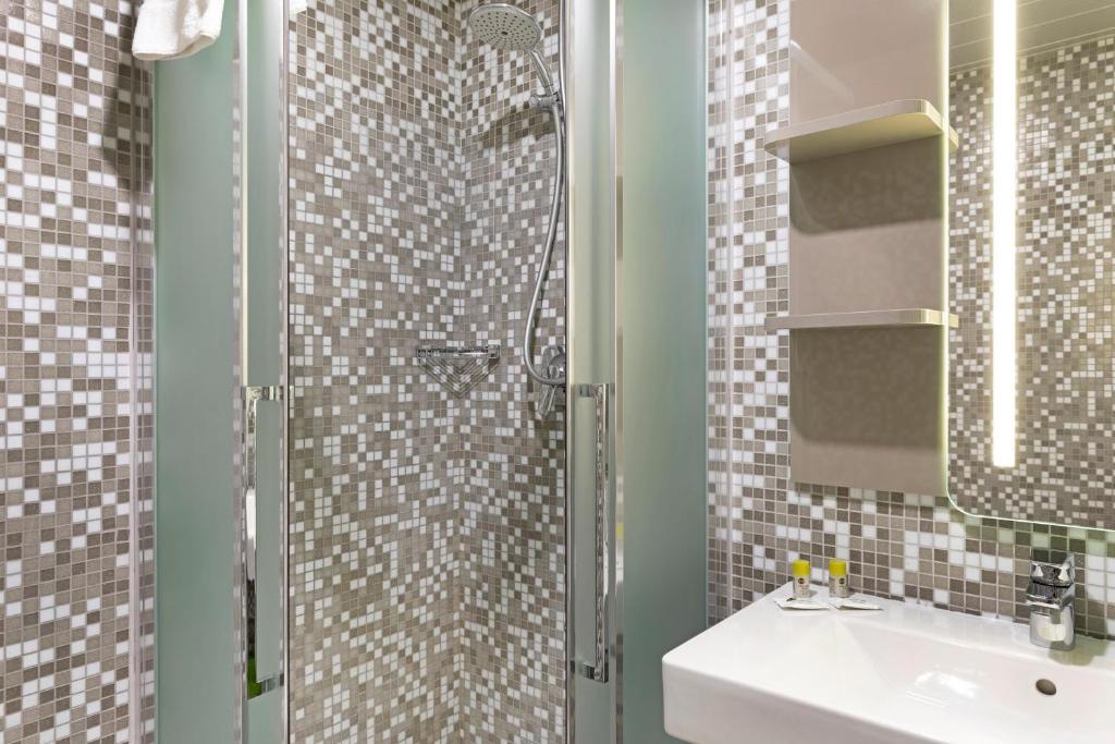 Koupelna v ubytování B&B Hotel Udine