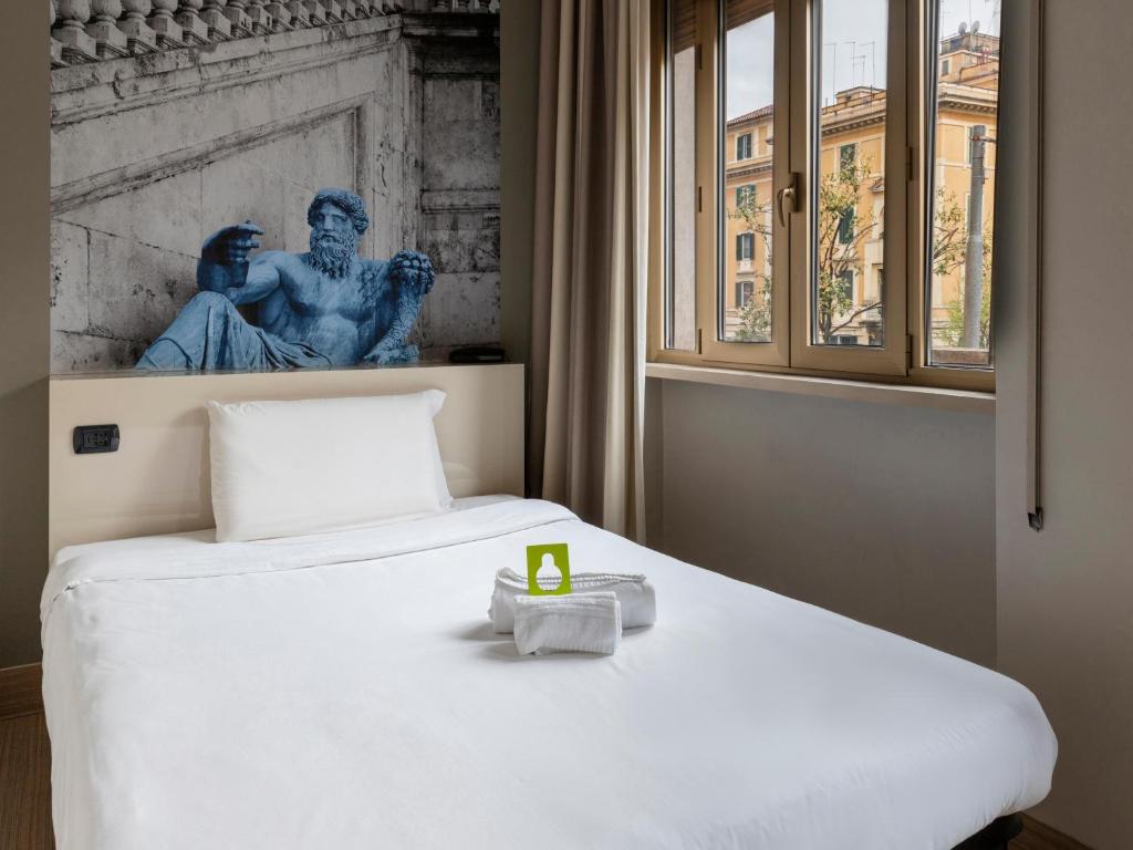 Postel nebo postele na pokoji v ubytování B&B Hotel Roma Trastevere
