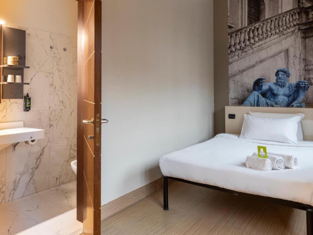 Koupelna v ubytování B&B Hotel Roma Trastevere