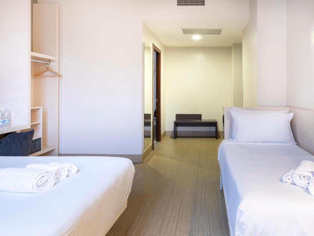 Postel nebo postele na pokoji v ubytování B&B Hotel Roma Trastevere