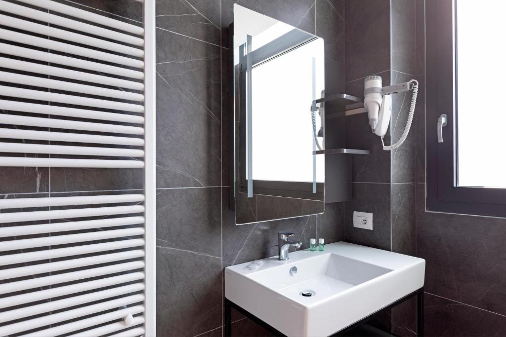 Koupelna v ubytování B&B Hotel Brescia