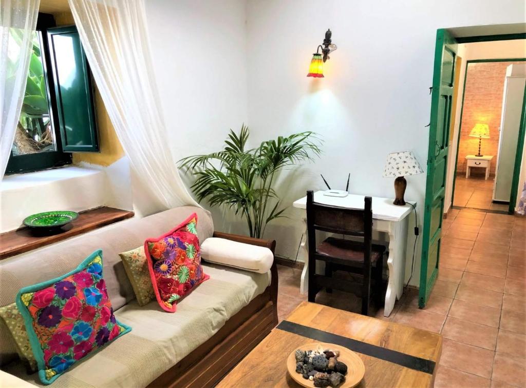 Posedenie v ubytovaní Casa vacacional Buganvilla