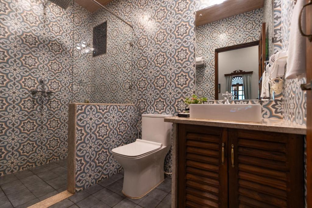 Koupelna v ubytování Casa Albuquerque