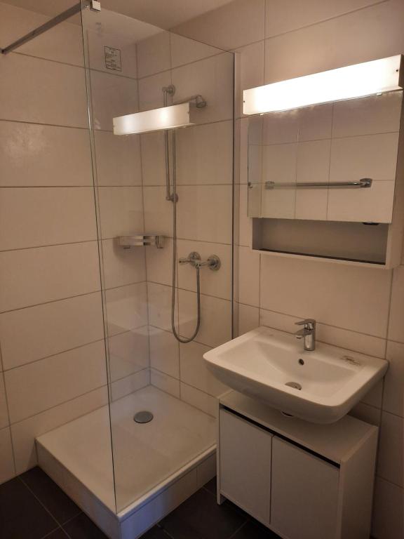 Koupelna v ubytování Ferienstudio Wenz C