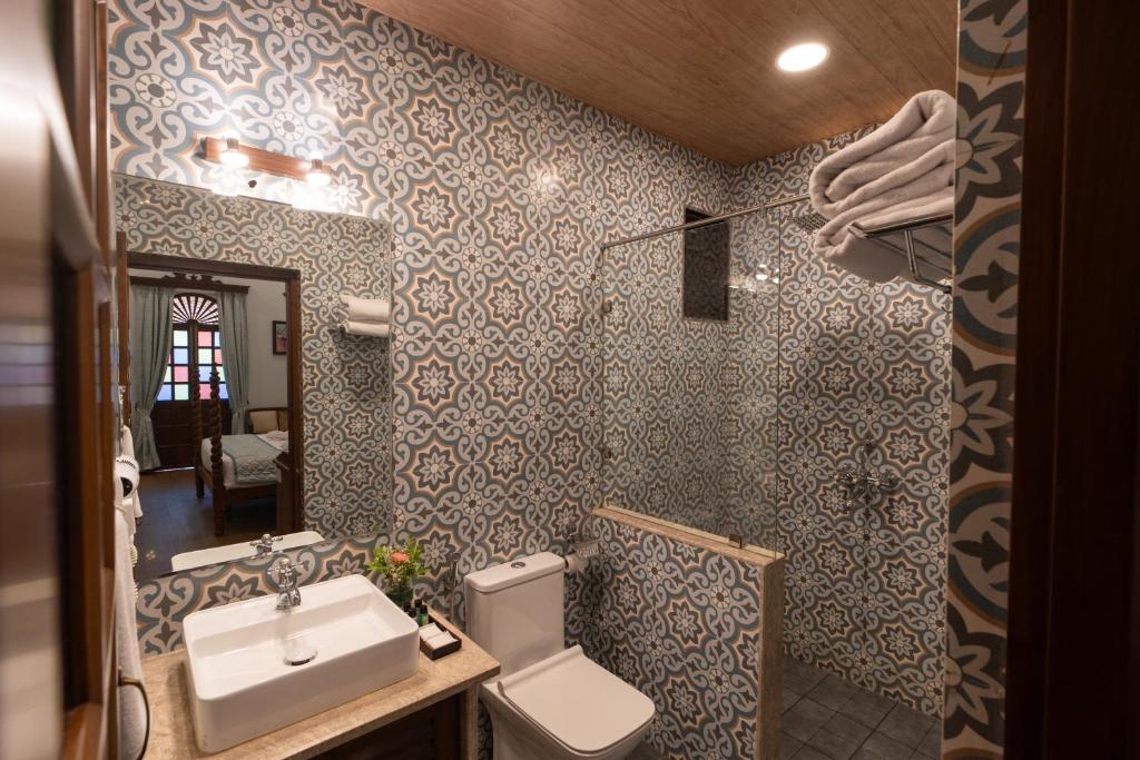 Koupelna v ubytování Casa Albuquerque