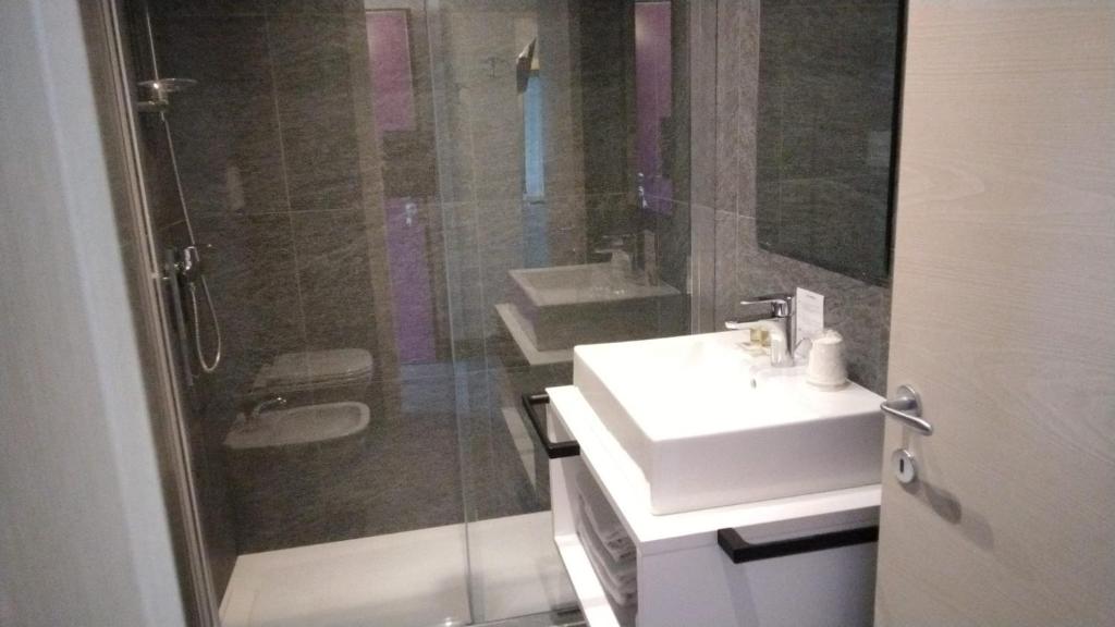 A bathroom at Agriturismo Margone