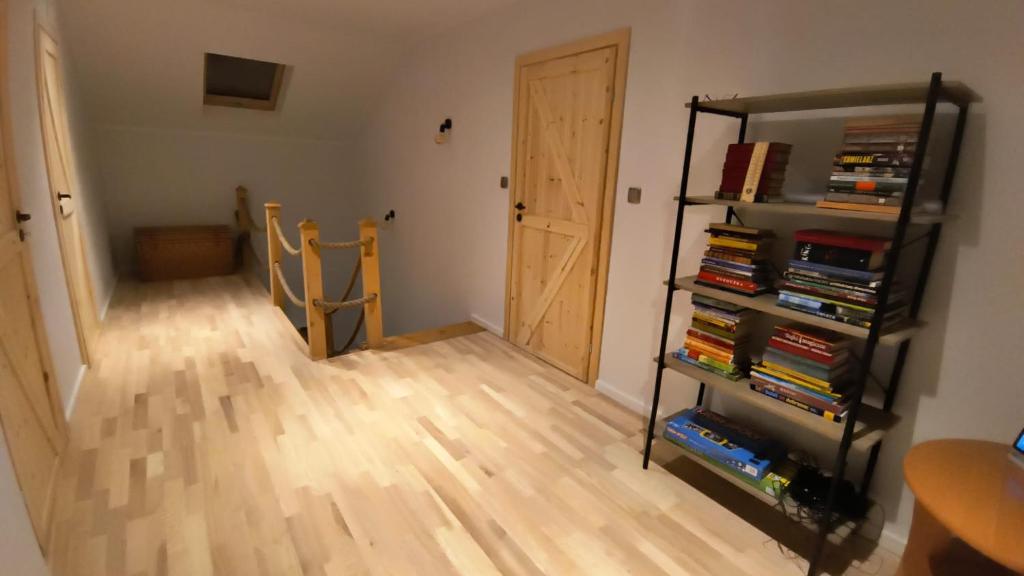 Postel nebo postele na pokoji v ubytování Pod Kasztanem