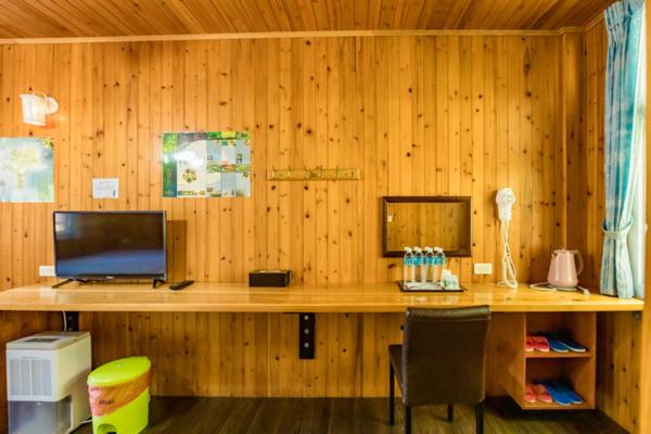 Kuchyň nebo kuchyňský kout v ubytování Xiangquan Leisure B&B