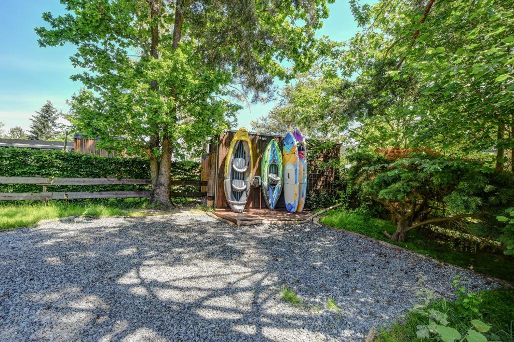 Taman di luar Tiché místo Glamping