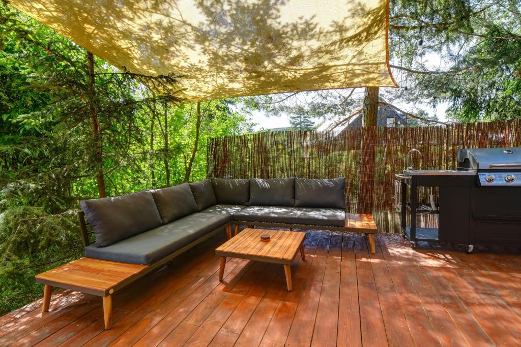 Taman di luar Tiché místo Glamping