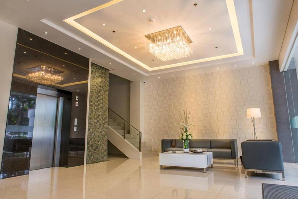 Posezení v ubytování Hamersons Hotel Cebu