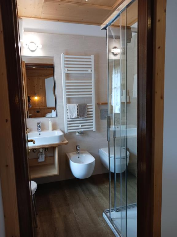 A bathroom at La Campagnola