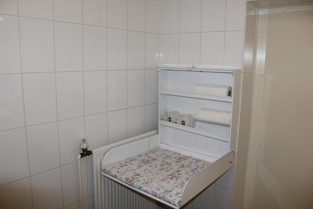 Postel nebo postele na pokoji v ubytování Lauenburger Mühle