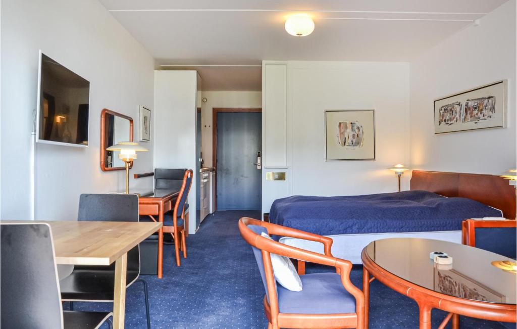Posezení v ubytování Studio Apartment In Helsingor