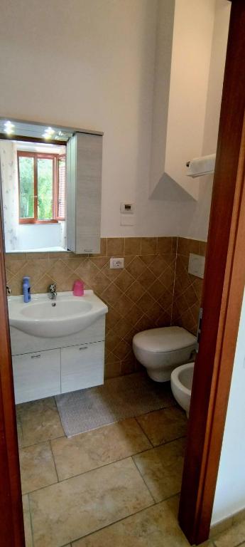 Kúpeľňa v ubytovaní B&B Vetralla