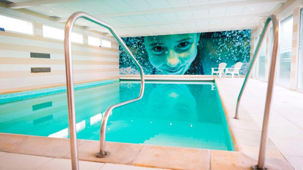 Bassein majutusasutuses BRIT HOTEL - RESTAURANT Saint-Brieuc Langueux või selle lähedal