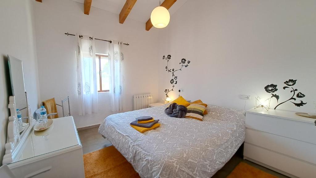 Postel nebo postele na pokoji v ubytování Villa Carmen