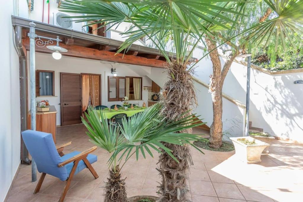 Zahrada ubytování Villetta Isabella a Torre San Giovanni