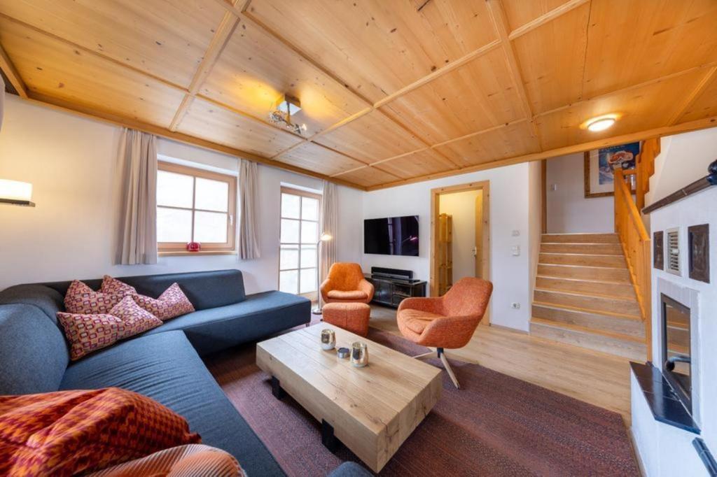 Μια τηλεόραση ή/και κέντρο ψυχαγωγίας στο Schöneben Chalet zur Mühle