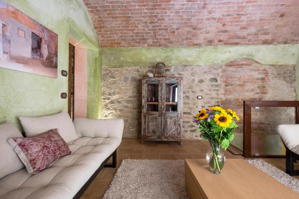 Posezení v ubytování Palazzo d'Assi - Guest house