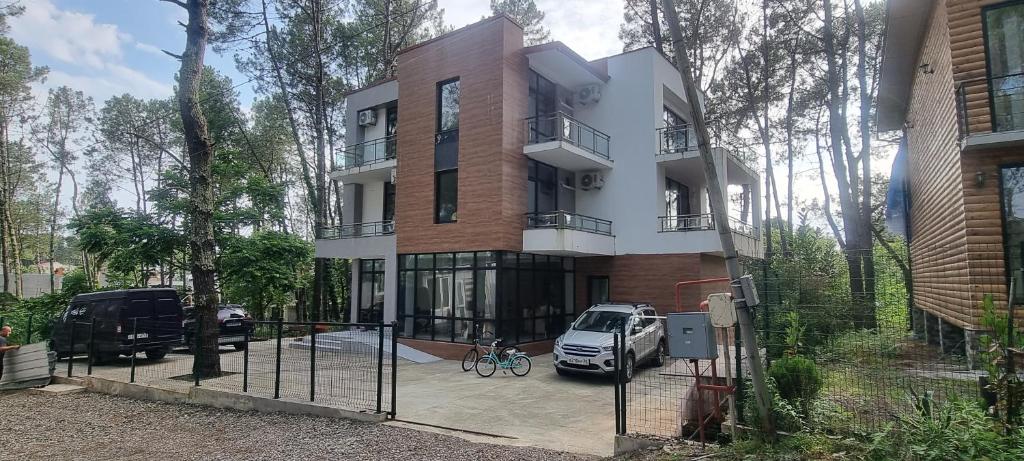 Budova, kde se hotel nachází