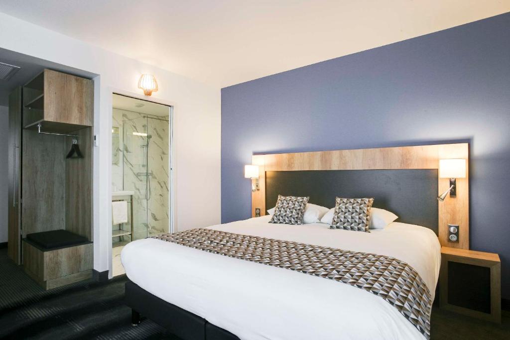 Brit Hotel Confort Loches - Tweepersoonskamer