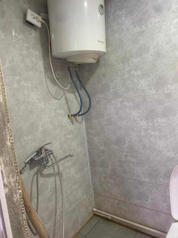 Koupelna v ubytování Guesthouse Aprasidze