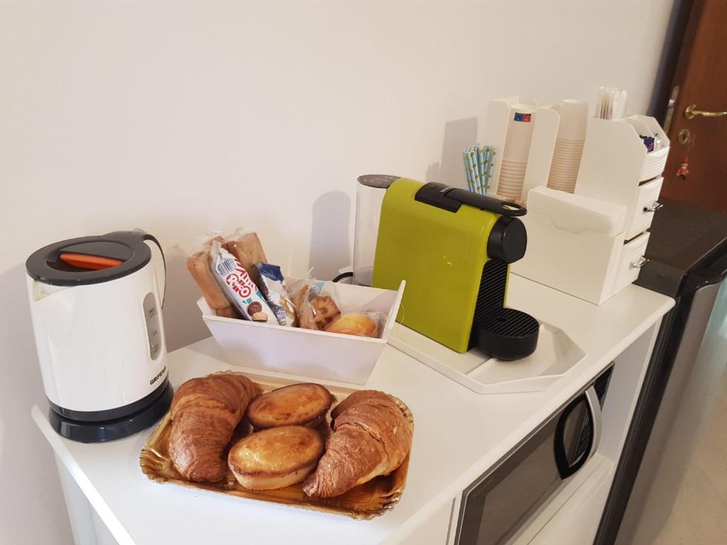 Kuchyň nebo kuchyňský kout v ubytování B&B Galateo