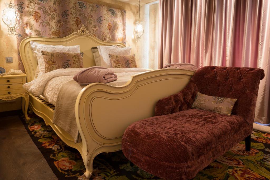 Postel nebo postele na pokoji v ubytování Hotel ReeHorst
