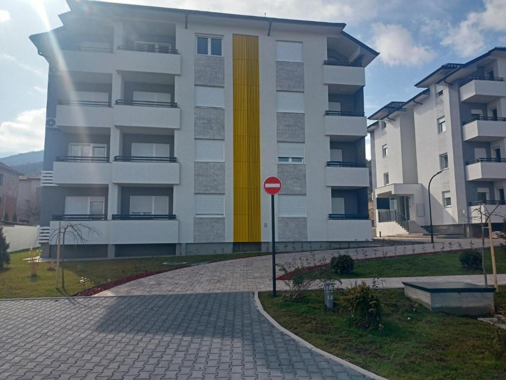 Budova, kde se apartmán nachází