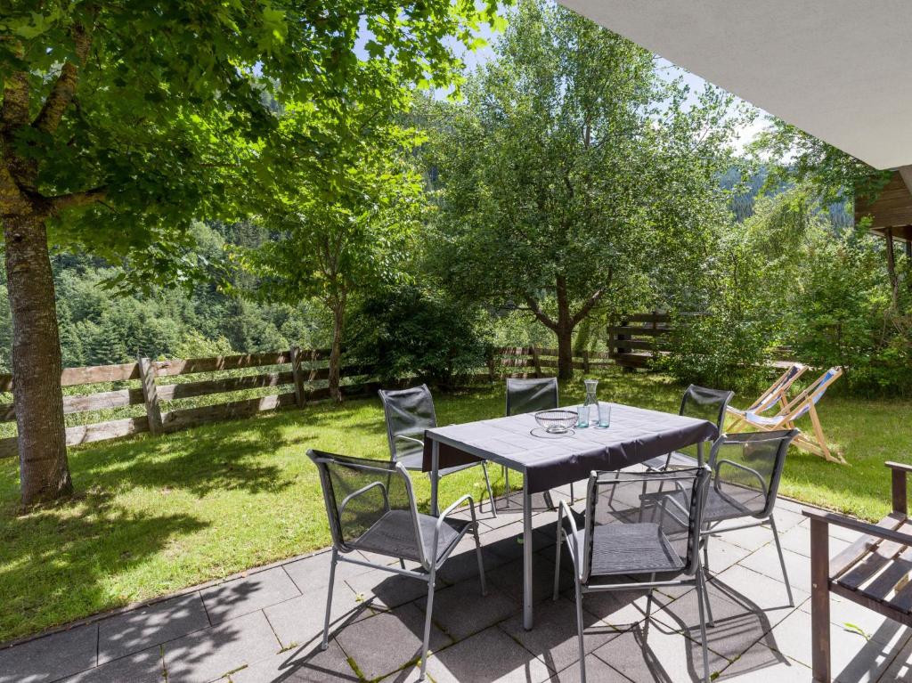 Zahrada ubytování Appartements Wanner