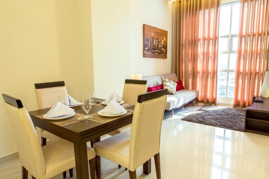Posezení v ubytování Hamersons Hotel Cebu