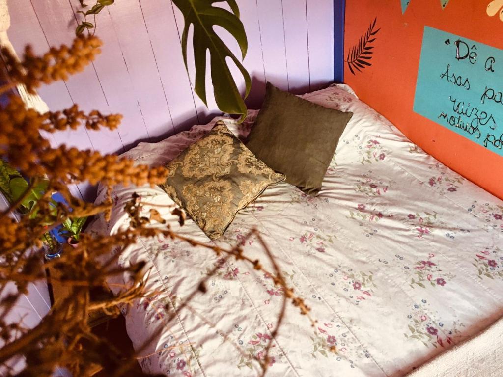 Postel nebo postele na pokoji v ubytování Espiral Lar