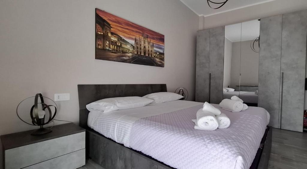 Postel nebo postele na pokoji v ubytování Casa Aria