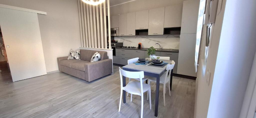 Kuchyň nebo kuchyňský kout v ubytování Casa Aria