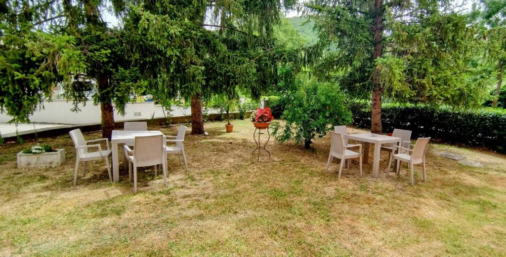 Vonkajšia záhrada v ubytovaní B&B Vetralla