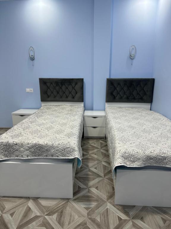 Postel nebo postele na pokoji v ubytování Marina kvariati