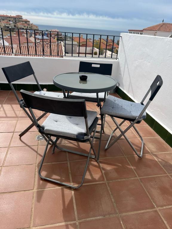 Balkón nebo terasa v ubytování El Atico con Vistas al Mediterraneo parking y Piscina 6p