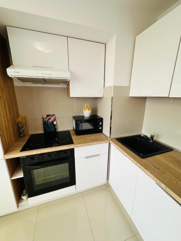 Kuchyňa alebo kuchynka v ubytovaní Luxury apartment CityZen