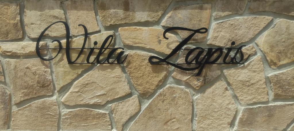 Majutusasutuses Vila Zapis - Zavojsko jezero olev sertifikaat, autasu, silt või muu dokument