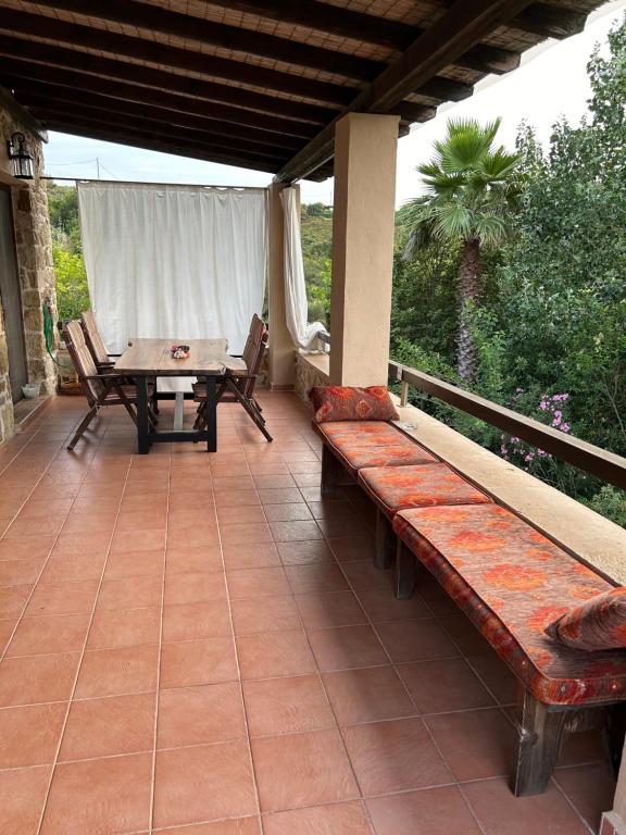Balkón nebo terasa v ubytování Stone Villas