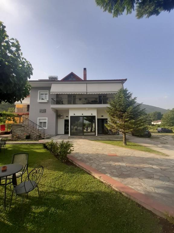 Budynek, w którym mieści się apartament
