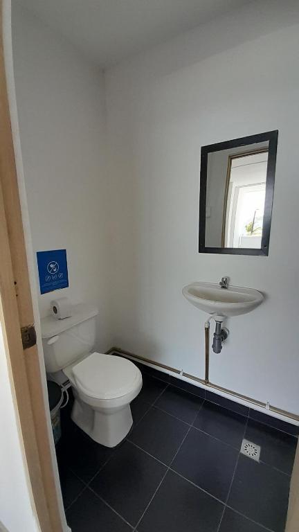 Un baño de Panamerican Hostel