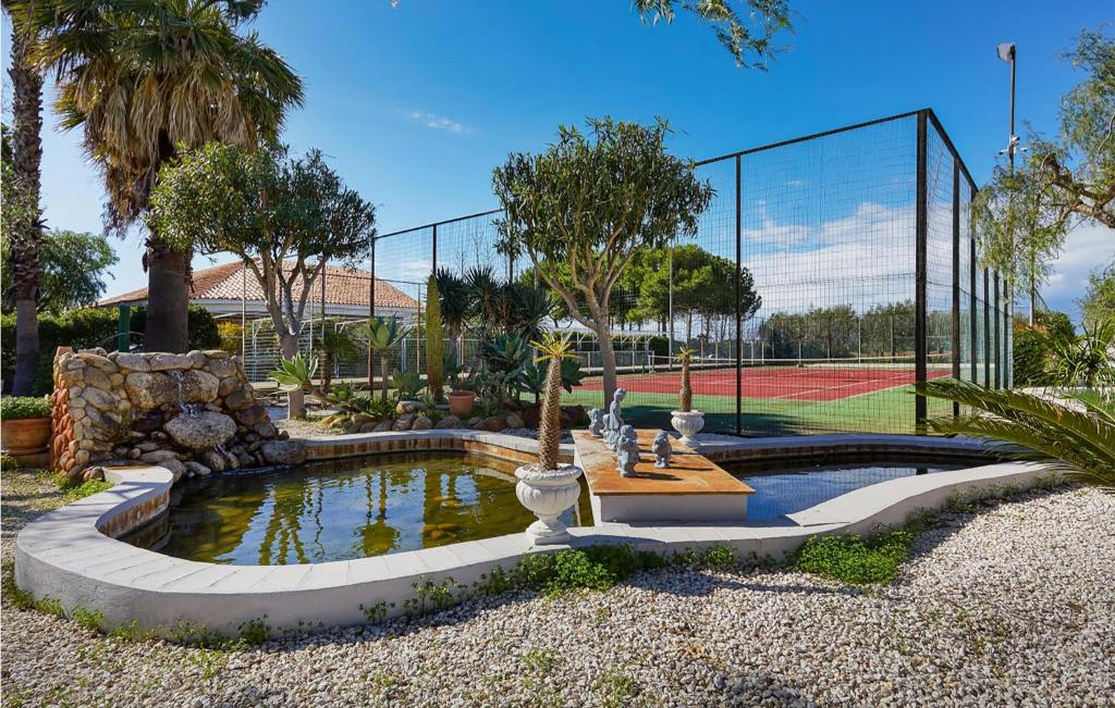 A garden outside Villa Natalia