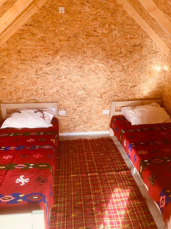Postel nebo postele na pokoji v ubytování Odmaralište BOKA