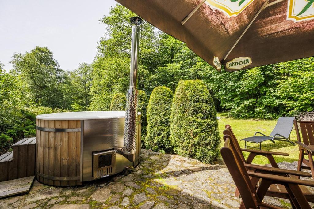 Zahrada ubytování Chalet Horní Orlice