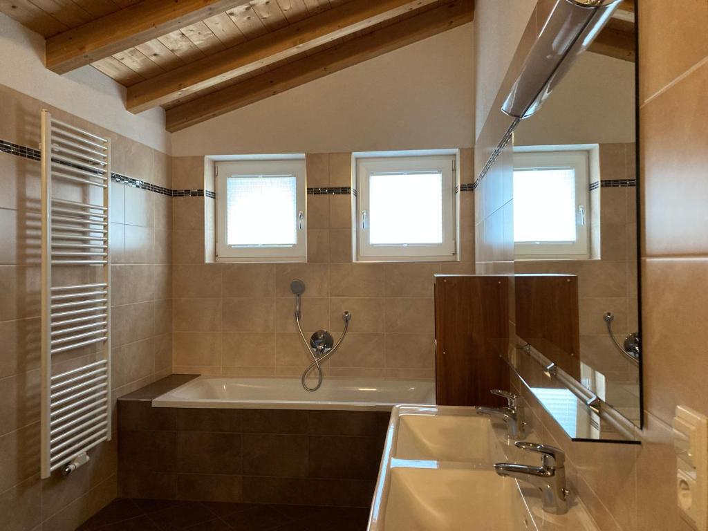 Koupelna v ubytování Ferienwohnung