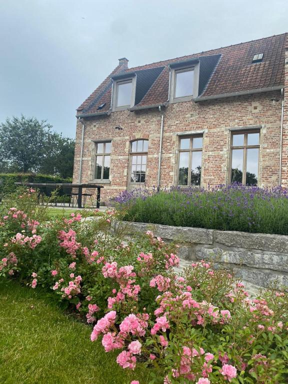Zahrada ubytování Huis Potaerde, luxe villa, vakantiewoning - landhuis nabij Brussel